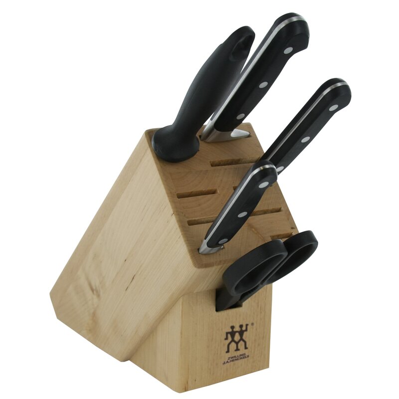 zwilling now s 6 piece knife block set